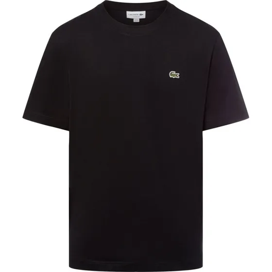 Lacoste Koszulka Męska Czarna Bawełna Classic Fit