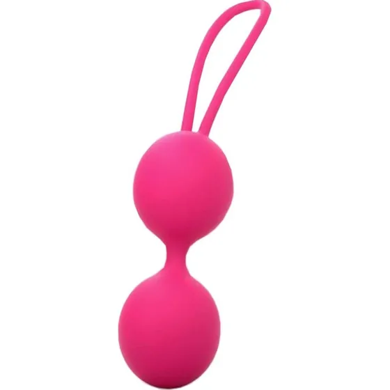 Marc Dorcel Dual Balls – silikonowe kulki gejszy Magenta