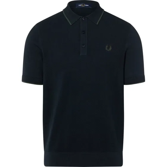 Fred Perry Koszulka Polo Piqué Niebieska