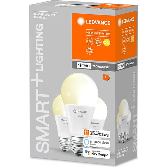 LEDVANCE SMART+ E27 9W 2700K 3szt. ciepe wiato