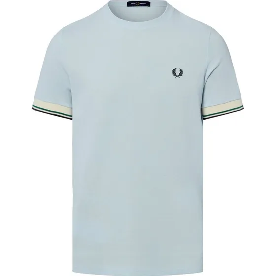 Fred Perry Koszulka Męska Piqué Niebieska XL