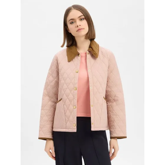 Barbour Kurtka Pikowana Liddesdale Quilted Kobiety Różowa, 42