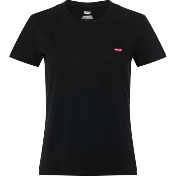 Levi's Perfect Tee - T-shirt z krótkim rękawem, czarny, damski