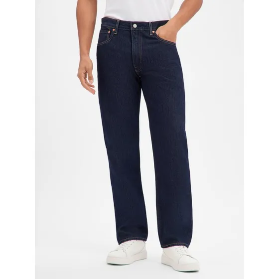 Levi's® Jeansy 555 Relaxed Straight Fit - Niebieskie