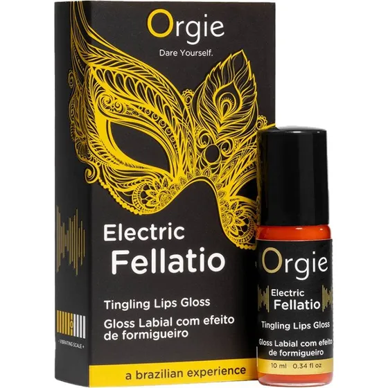 Orgie Electric Fellatio Lip Gloss – Błyszczyk do seksu oralnego 10ml