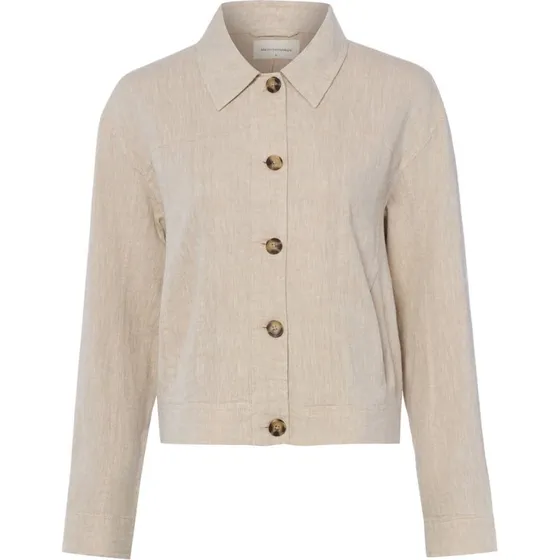Msch Copenhagen Kurtka MASCHViana Ginia z Lnem, Beige
