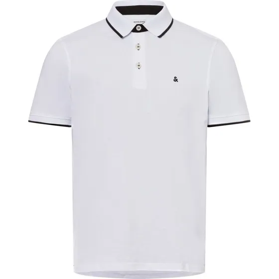 Jack & Jones Koszulka Polo JJEPAULOS Biała, M