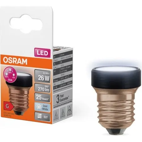 Osram LED E27 3.5W Matowy 840 Zimna Biel 3-stopniowy