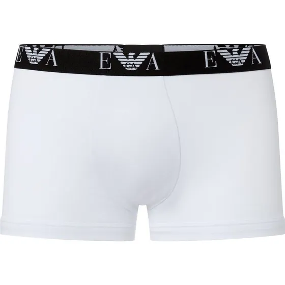 Emporio Armani Bokserki Męskie w 3-paku, Bawełna, Białe, M