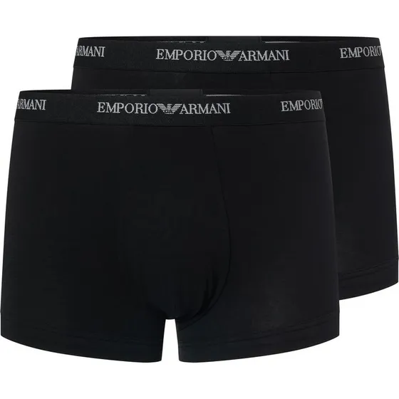 Emporio Armani Bokserki 3-pak Trunk AF14132, czarne, M