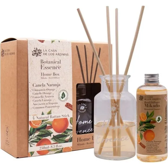 La Casa de los Aromas Botanical Essence Patyczki Cynamon-Pomarańcza 250ml