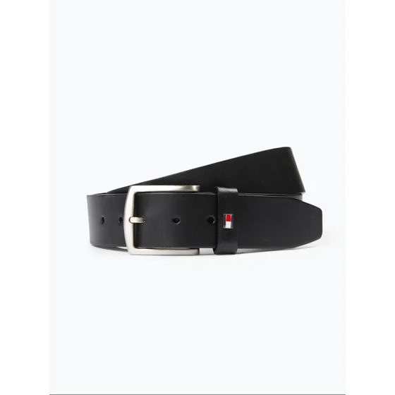 Tommy Hilfiger Pasek Skórzany New Denton 4.0 Czarny
