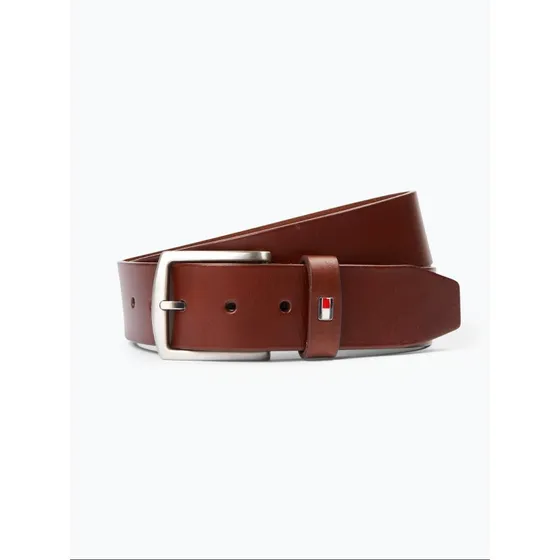 Tommy Hilfiger Pasek Skórzany New Denton 4.0 Brązowy 95 cm