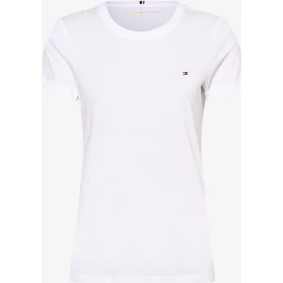Tommy Hilfiger T-shirt damski z bawełny, biały, S