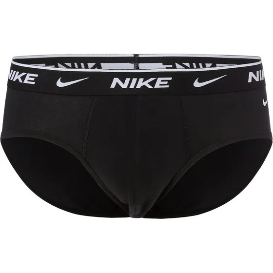 Nike Essential Cotton Stretch – 3-pak slipów męskich, czarny, M