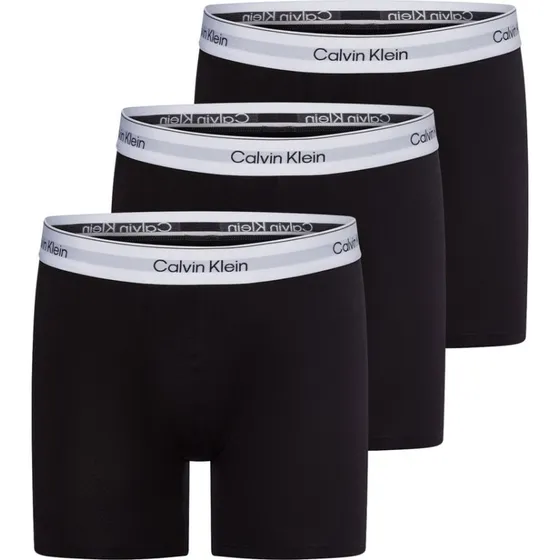 Calvin Klein Bokserki Męskie Icon Cotton Stretch, 3-pak, czarne, M