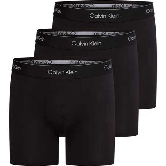Calvin Klein Bokserki Icon Cotton Stretch, 3-pak, czarne, S