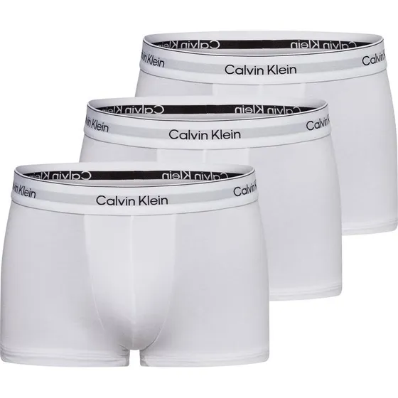 Calvin Klein Bokserki Icon Cotton Stretch Low Rise, 3 szt., białe