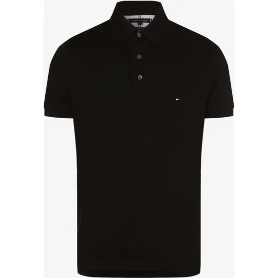 Tommy Hilfiger Koszulka Polo Slim Fit Czarna