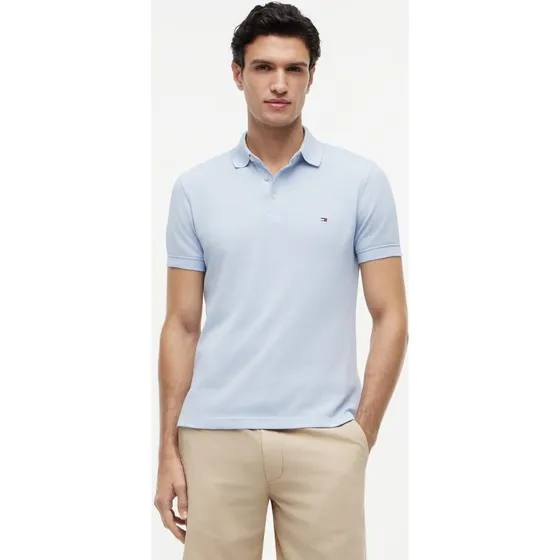 Tommy Hilfiger Koszulka Polo Slim Fit Niebieska