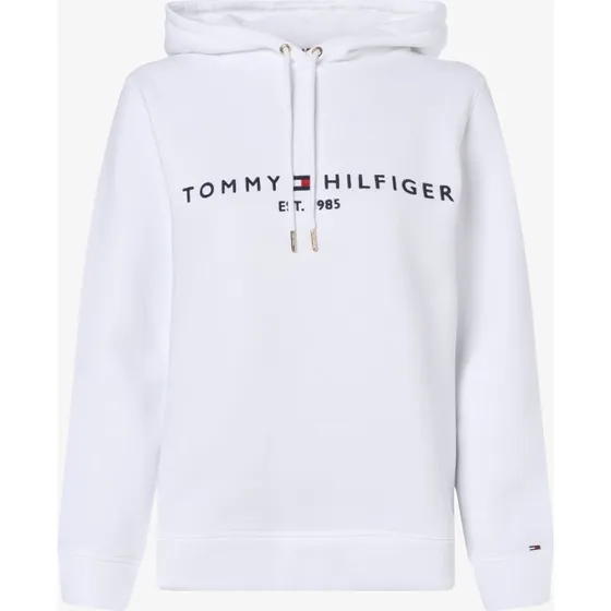 Tommy Hilfiger Bluza z Kapturem Essential Biała