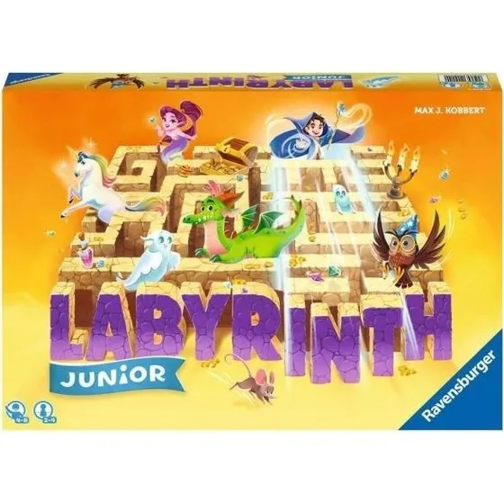 Ravensburger Labirynt Junior – gra planszowa dla dzieci