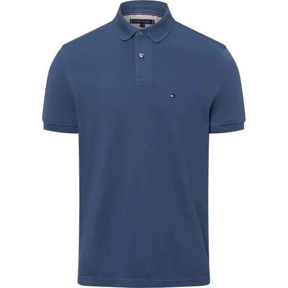 Tommy Hilfiger Koszulka Polo Męska Bawełna Niebieska, S