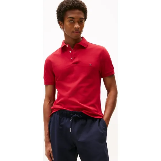 Tommy Hilfiger Koszulka Polo Męska Czerwona, L