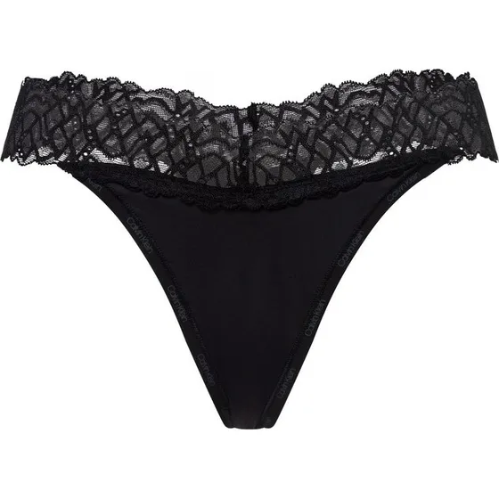 Calvin Klein Stringi CK Attraction czarne