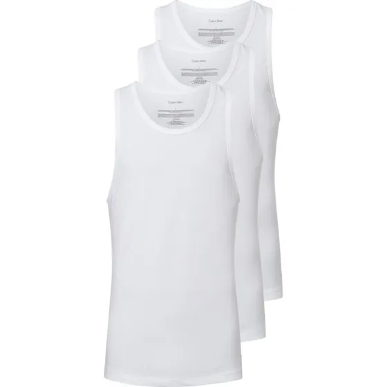Calvin Klein Kamizelka Męska w 3-paku, Biała, S