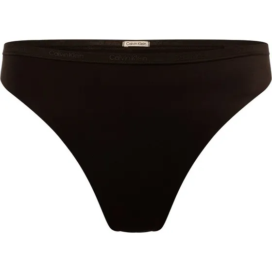 Calvin Klein Stringi Perfectly Fit czarne, M