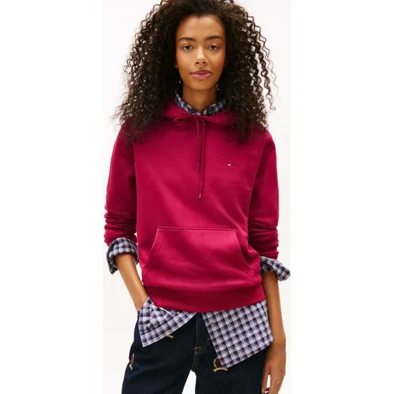 Tommy Jeans Bluza z Kapturem Kobiety Czerwona