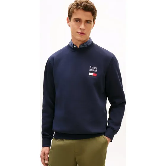 Tommy Hilfiger Bluza Męska Niebieska