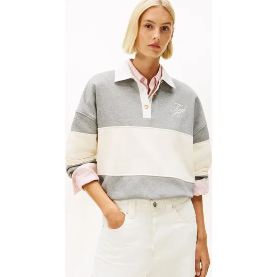 Tommy Hilfiger Koszulka Polo Rugby Szara