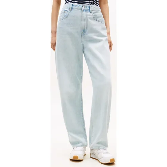 Tommy Hilfiger Dżinsy Barrel Fit Niebieskie