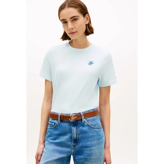 Tommy Hilfiger Koszulka Damska Niebieska S