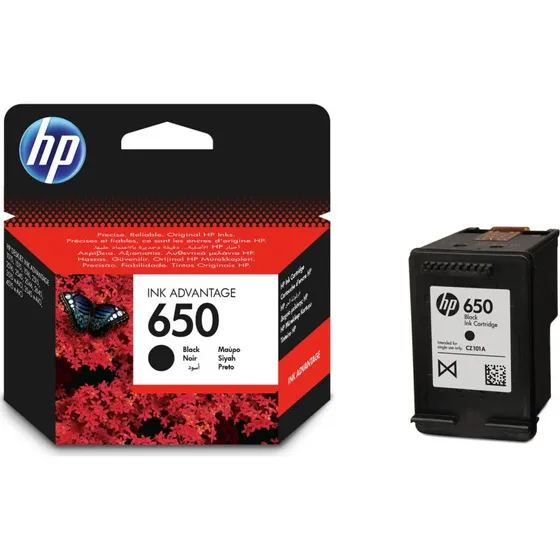 HP 650 (CZ101AE) tusz czarny oryginalny 6,5 ml