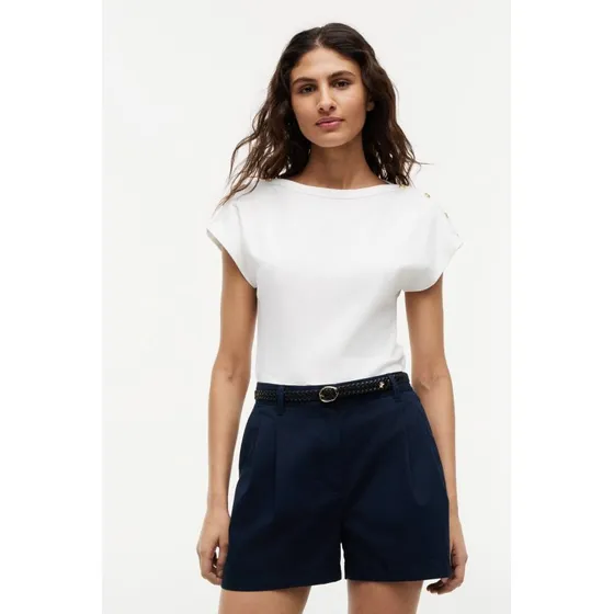 Tommy Hilfiger Koszulka Damska Bawełniana Biała, XL