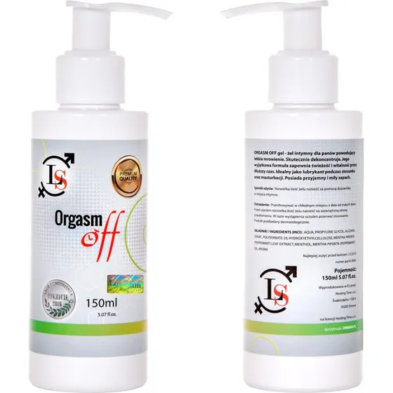 Love Stim Orgasm Off żel opóźniający wytrysk 150ml