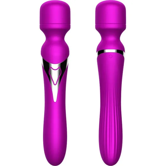 B-Series Fox Stymulator Silicone Dual Massager Purple