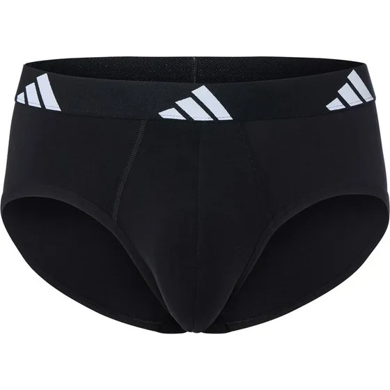 adidas Performance Slipy Active Flex Cotton 3-pak, czarny, S