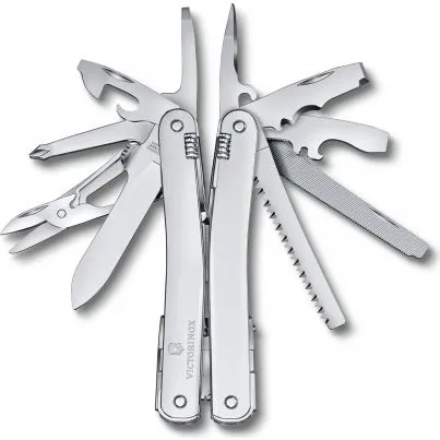 Victorinox SwissTool Spirit MX 105 mm srebrny + etui