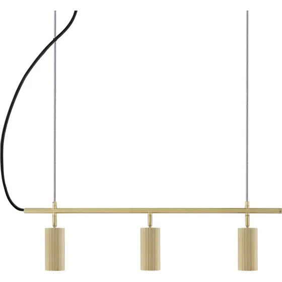 Globen Lighting Hubble 3 - Lampa wisząca mosiądz, 75 cm