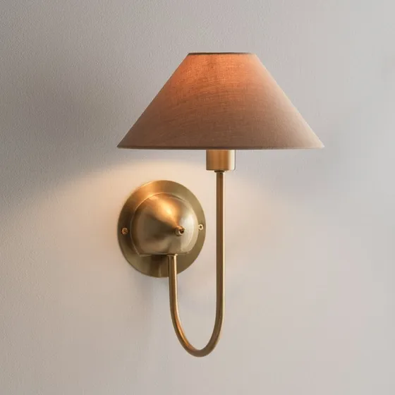 Globen Lighting IRIS Lampa ścienna mokka, 32 cm