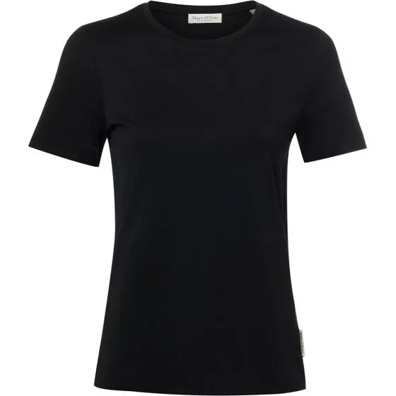 Marc O'Polo T-shirt damski z bawełny ekologicznej, czarny, XXL