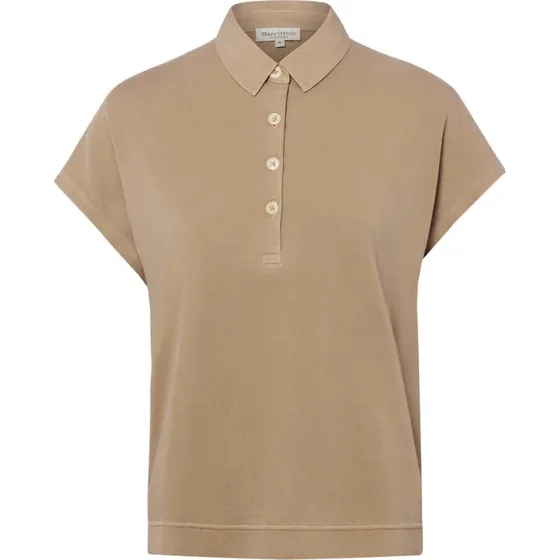 Marc O'Polo Dzianinowa Koszulka Polo Beige