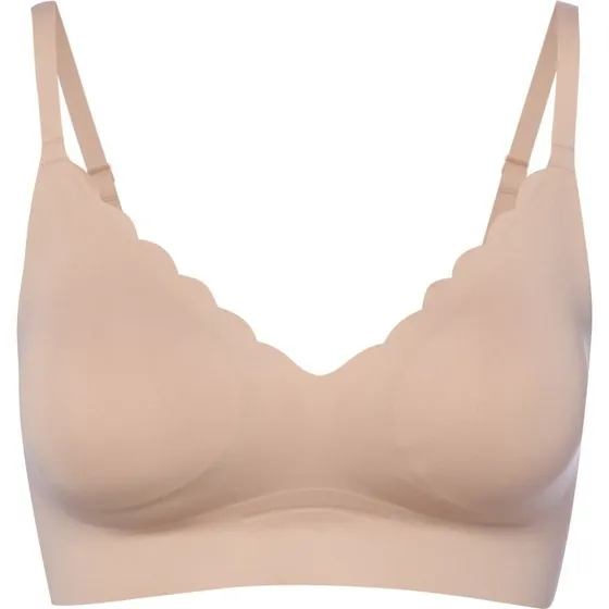 Skiny Bustier Body Feel beige - Miękki biustonosz bez fiszbin