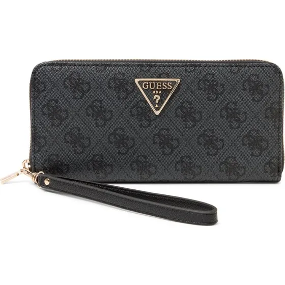 Guess Portfel Laurel Monogram Szary