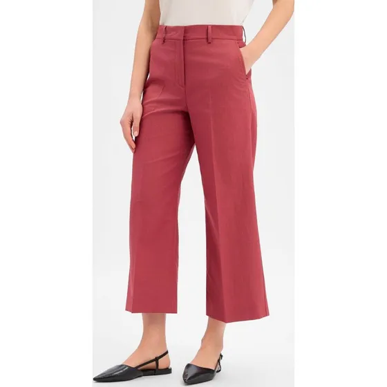 Weekend Max Mara Spodnie Culotte Zircone rot