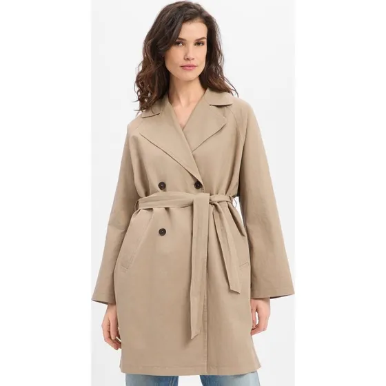 Marc O'Polo Trencz z Lnu Beige